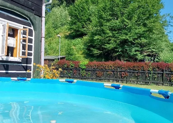 Medová Chaloupka české švýcarsko Jetřichovice